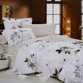 Blancho Bedding - [Faint Aroma] 100% Cotton 3PC Comforter Cover/Duvet Cover Combo (Twin Size)