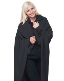 Bayside BA9000 Polyester Stadium Fleece Blanket (Color: CHARCOAL, size: OS)
